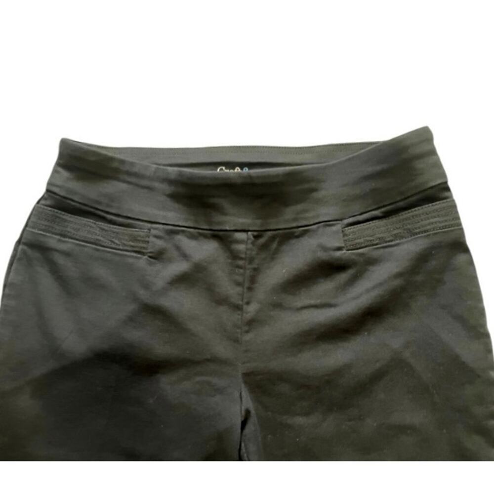 Croft & Barrow Women's Black Effortless Stretch Pull-On 16" Inseam Skimmer SZ 10 - Picture 3 of 7